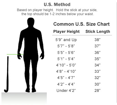 Hockey Equipment Size Chart